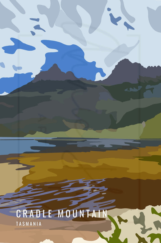 Cradle Mountain 1 - Magnet