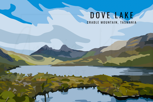 Dove Lake - Magnet