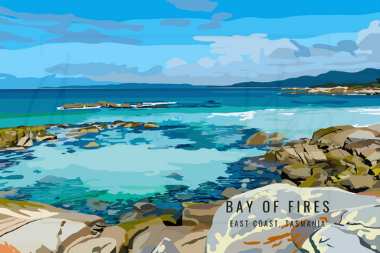 Bay of Fires, East Coast - Magnet