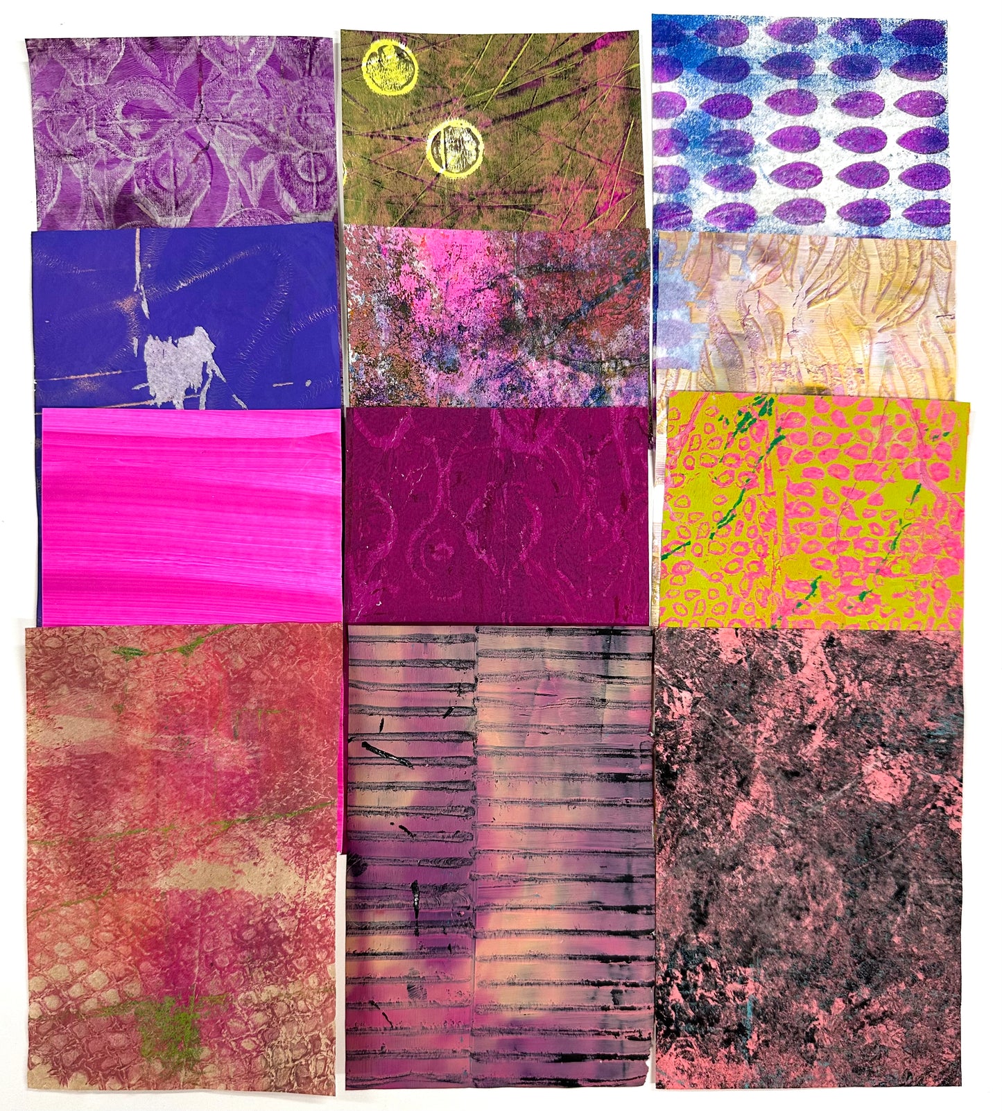 Collage Papers - Pink/purple 2
