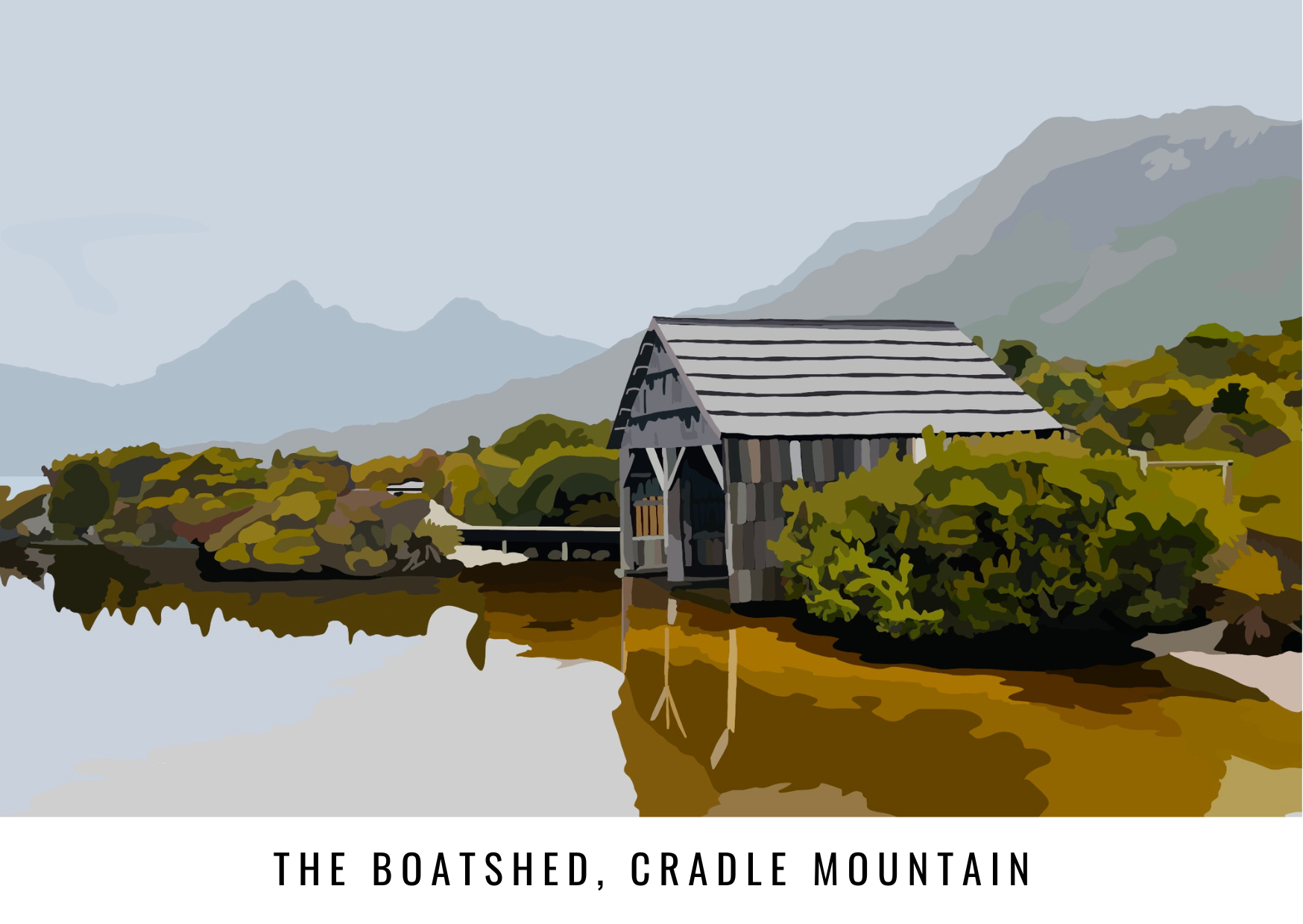 The Boatshed - Postcard