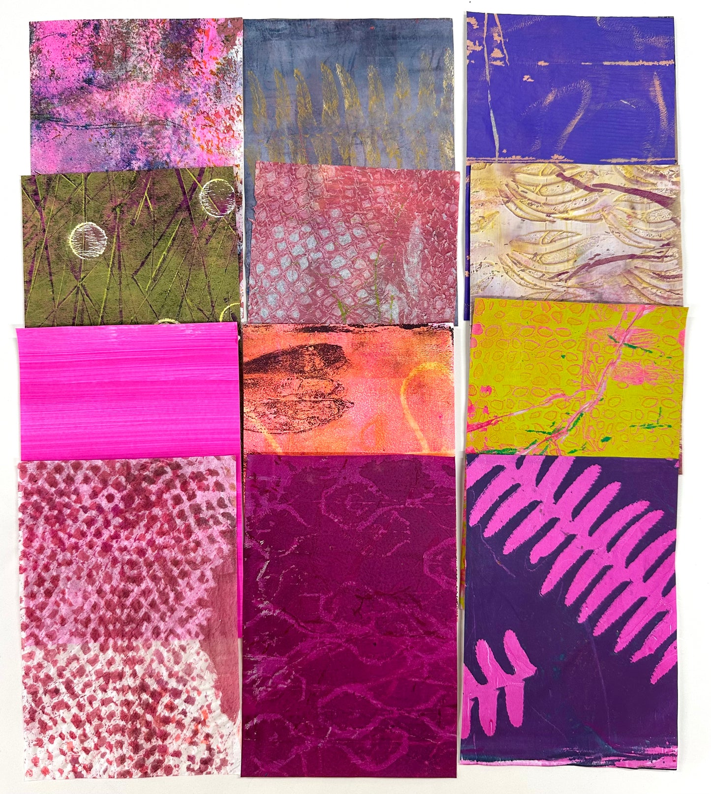 Collage Papers - Pink/purple 1
